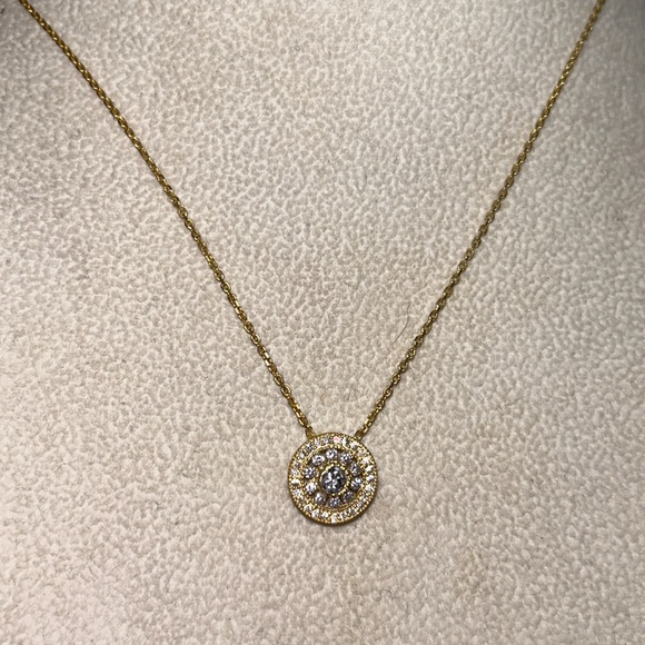 Cubic Zirconia Sterling Silver or Vermeil Pendant - Picture 8 of 9